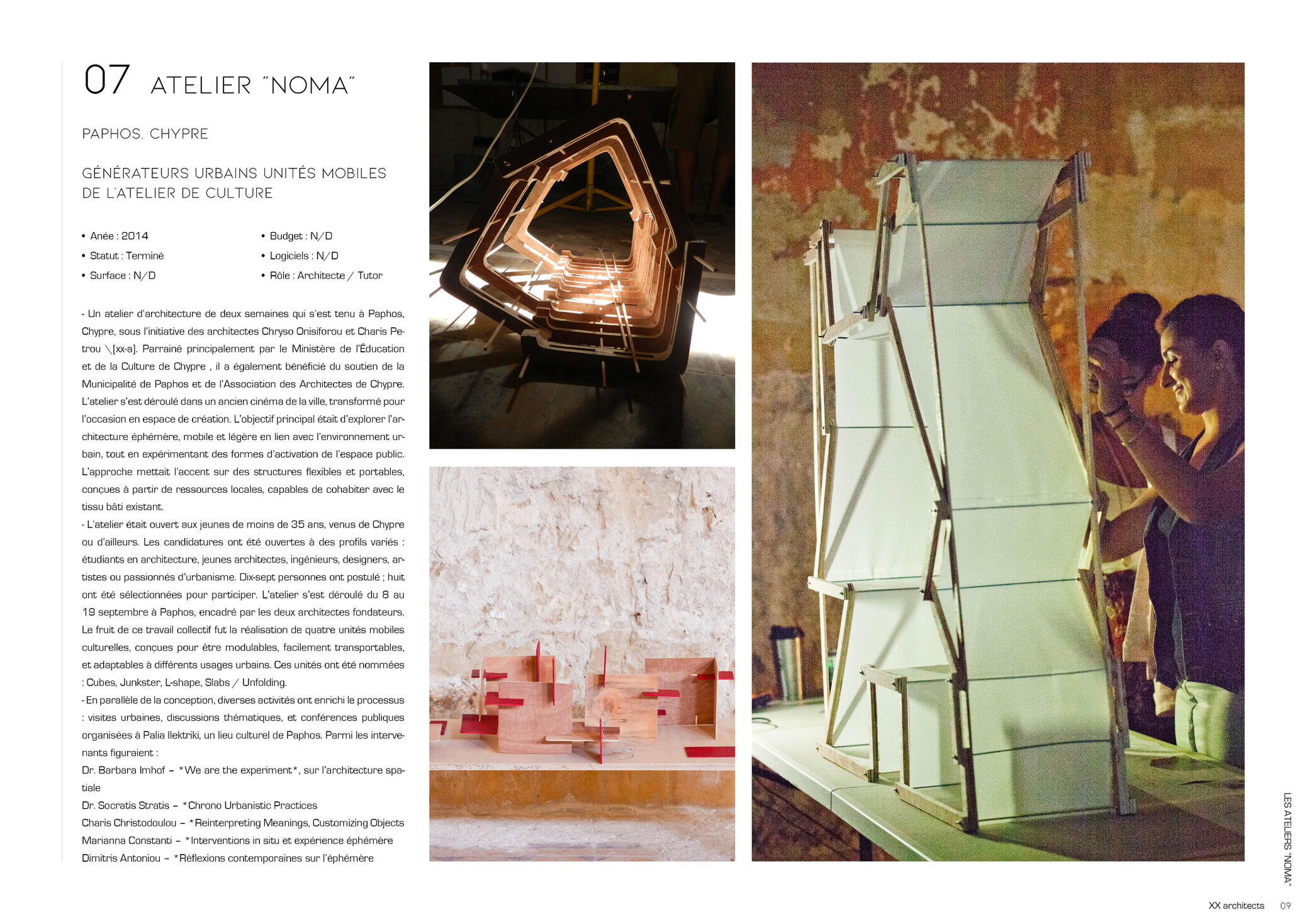 NOMA WORKSHOP